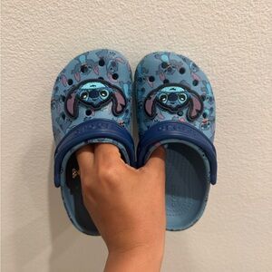 Stitch Crocs Kids size 10c